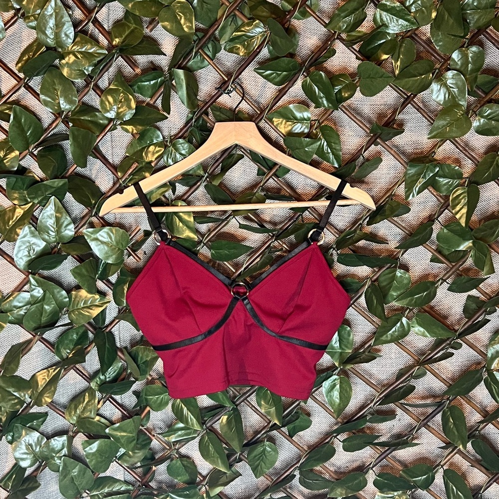 ROMWE Crop Bustier Style Tank